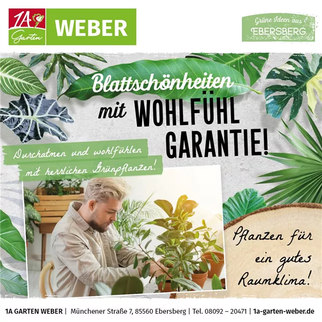 1A Garten Weber Ihr Gartencenter aus Ebersberg