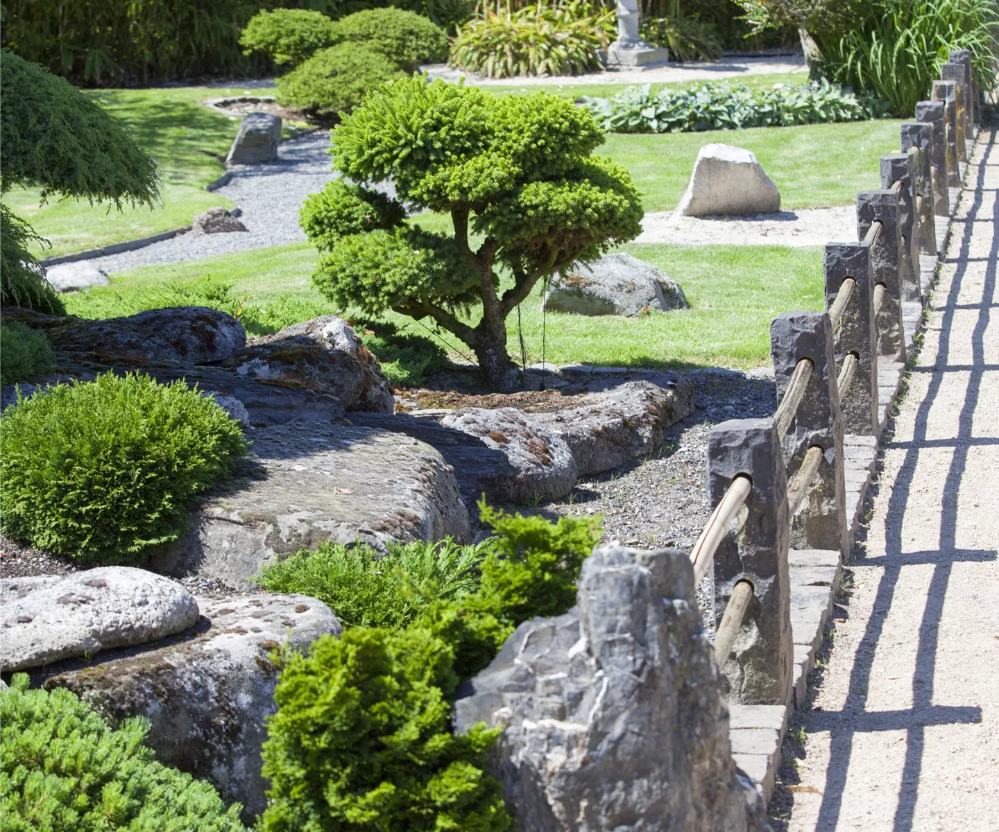 Der Japanische Garten - Idylle im Einklang