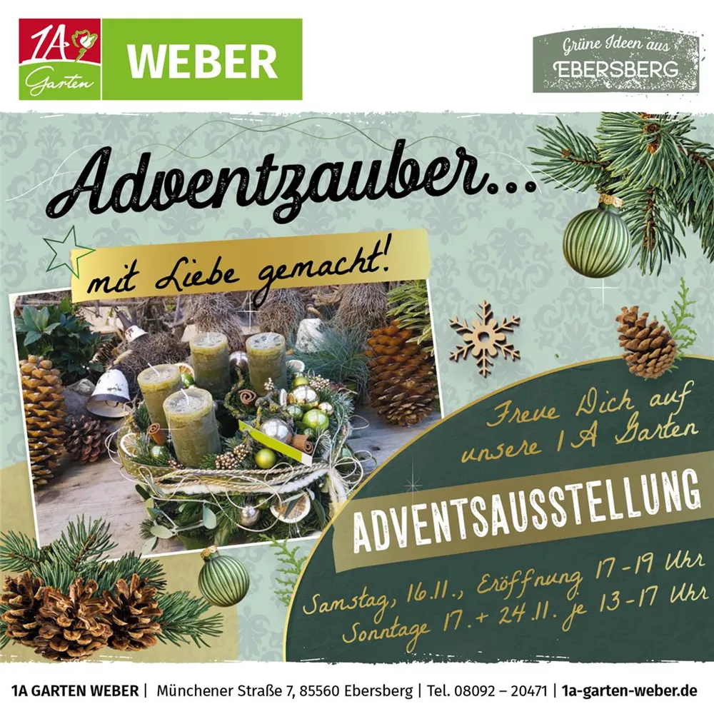1A Garten Weber Ihr Gartencenter aus Ebersberg